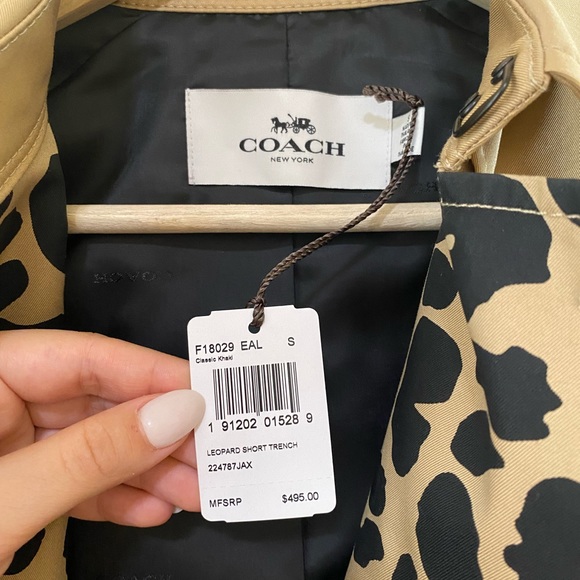 COACH Trench Coat - Picture 4 of 6